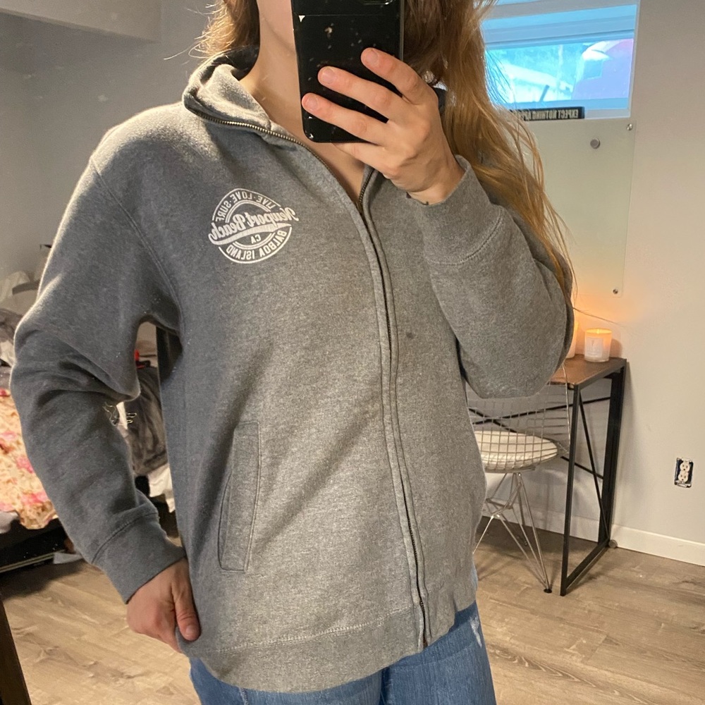 Newport Beach Zip Up Hoodie- $7 when you buy 2 or more items!